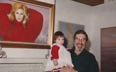 Frank Marcello with Granddaughter