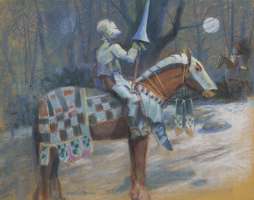 29213: Medieval Knight in Snow