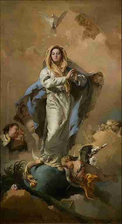 The Immaculate Conception, Giovanni Battista Tiepolo (Italian, 1696-1770)