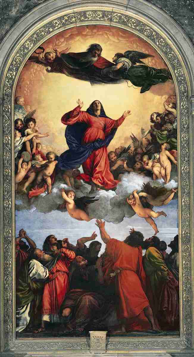 Titian: Assumption of he Virgin